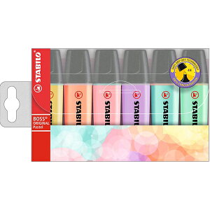STABILO BOSS �h�C�c �X�^�r�� �{�X �p�X�e�� 6�F