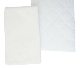 BABY SLEEP ベビー寝具 キルトパッド&防水シーツ 2点