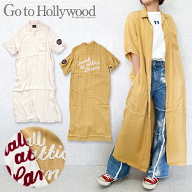 ☆P5倍☆【4/24(水)20:00～】【セール 30%OFF】150cm,160cm / 白,黄GTH901 ボーリング シャツ OP[GO TO HOLLYWOOD][G2H][ゴートゥーハリウッド][子供服][大人][ワンピース][tnop]