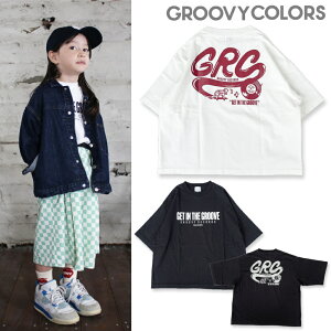 �y�Z�[�� 30%OFF�zGC408 �e���W�N GROOVY RECORDS OVER SIZE TEE / �z���C�g,�u���b�N[GROOVY COLORS][�O���[�r�[�J���[�Y][�O���J��][shts] GROOVY COLORS