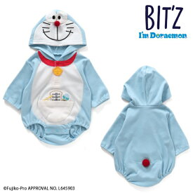 ★24SS★fo2034 I'm Doraemonなりきり カバーオール / サックス[BIT'Z][ビッツ][F.O.International][エフオーインターナショナル][babysize]