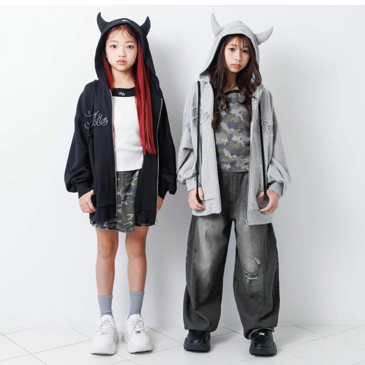 楽天市場】＜30％OFF＞ ALGY【デビルBIGパーカー】BIGパーカー 耳付き 