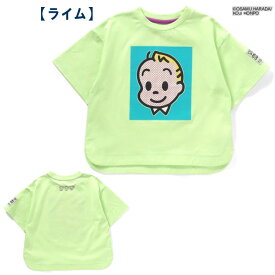 【F.O.KID'S】エフオーキッズ 【OSAMU GOODSコラボ BOX ART Tシャツ】OSAMU GOODS 原田治 イラスト キッズTシャツ キッズ ベビー半袖 半袖トップス コットン100% Tシャツ半袖 男の子 女の子 子供Tシャツ 80cm/90cm/95cm/100cm/110cm/120cm/130cm/140cm/