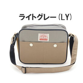 【Ocean&Ground】オーシャンアンドグランド【ショルダーBAG GOODAY CRAZY】通園バッグ 幼稚園 保育園 軽量バッグ おしゃれな配色 通園カバン ナイロン製 カラフル ショルダーバッグ パイピング ピンク ラベンダー グレー マスタード ネイビー