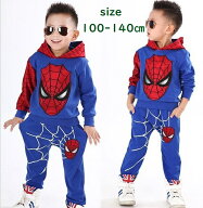 【期間限定セール2380円→2280円】【即納】【大人気】小さめ 男の子 スウェット パーカー フード付き ス…