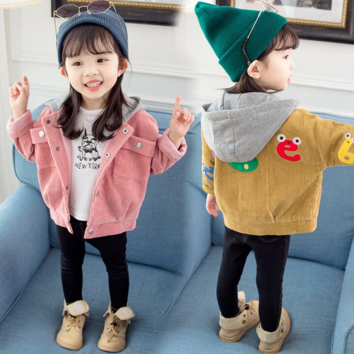 楽天市場】ジャンバー 子供服 女の子 コート上着 キッズ服 パーカー  