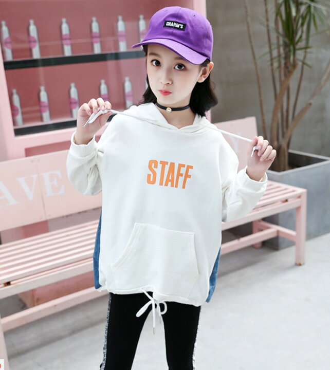 楽天市場】パーカー プルオーバー 子供服 女の子 キッズ スウェット 
