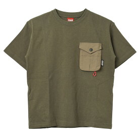 【セール】【2点までメール便対象】Coleman 胸ポケットTシャツ トップス カットソー 半袖 夏 涼しい 子供服 男の子 小学生 中学生 ファッション キッズ ジュニア 大人っぽい 130cm 140cm 150cm