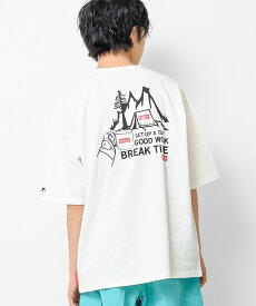 【セール】【送料無料】【2点までメール便対象】BREAK TIMEビッグTシャツ トップス カットソー 半袖 ゆったり 夏 涼しい 子供服 男の子 小学生 中学生 ファッション キッズ ジュニア 韓国 大人っぽい ダンス 120cm 130cm 140cm 150cm 160cm 170cm