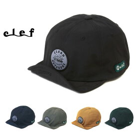 Clef クレ 帽子 キャップ 60/40 AFTON B.CAP RB3651 ブラック ネイビー グレー D.ベージュ グリーン メンズ レディース ［CP］【GHOI】