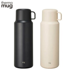 サーモマグ thermo mug トリップ ボトル L TRIP BOTTLE L TP22-100 ブラック アイボリー 【GGON】