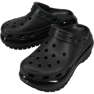 4������I�ő�S�z�|�C���g�Ҍ����v�G���g���[ �N���b�N�X crocs �T���_�� ���K �N���b�V�� �N���b�O MEGA CRUSH CLOG �u���b�N 207988-001�yGIOK�z