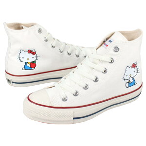 Ro[X CONVERSE Xj[J[ I[X^[ A[ n[ LeB nC ALL STAR R HELLO KITTY HI zCg 1SD510yGHOLz