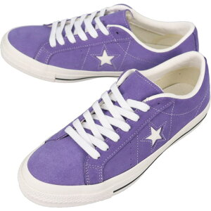 【最大100%ポイントバック※要エントリー】コンバース CONVERSE スニーカー ワンスター スエード ONE STAR SUEDE パープル PURPLE 33702080 【GJOL】