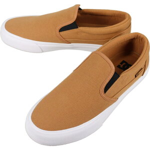 【最大100%ポイントバック※要エントリー】ディーシーシューズ DC SHOES スニーカー バリアル スリップオン VARIAL SLIP-ON ウィート/ホワイト DM254604 WEA【GJOG】