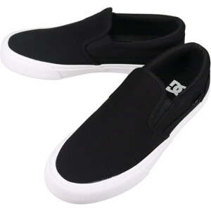 yőSz|CgҌvGg[zfB[V[V[Y DC SHOES Xj[J[ oA XbvI VARIAL SLIP-ON ubN/zCg DM254604 BLKyGJOGz