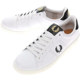 フレッドペリー FRED PERRY スニーカー B721 レザー B4290 ホワイト（100）【GGOM】