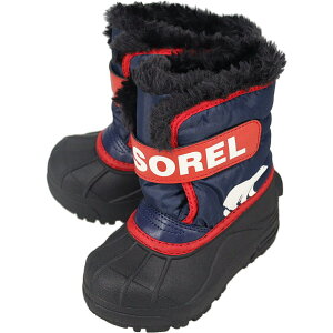 yő100%|CgobNvGg[zq \ SOREL u[c `hY Xm[R}_[ u[c CHILDRENS SNOW COMMANDER BOOT mN^[i/ZCbh NY5190-466yGIFOz