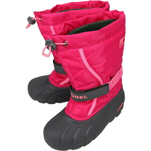 �q�� �\���� SOREL �u�[�c ���[�X�t���[���[ �u�[�c YOUTH FLURRY BOOT �f�B�[�v�u���b�V��/�g���s�J���s���N NY5192-684�yGIFO�z