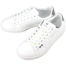 ルコック スポルティフ le coq sportif スニーカー LA ローラン SL LA ROLAND SL ホワイト/グレー QL1VJC02WG【GGFG】