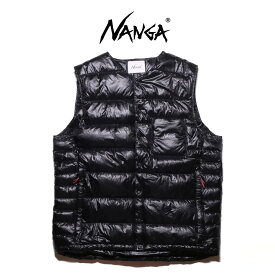 ナンガ NANGA インナー ダウン ベスト メンズ INNER DOWN VEST M ブラック ND2241-1B311 BLK［WA］【GHON】