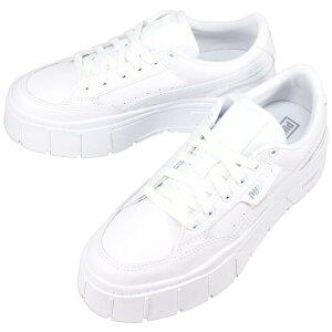 yő100%|CgobNvGg[zv[} PUMA CY X^bN U[ EBY Mayze Stack Lthr Wns v[}zCg 384412 01yGHOHz