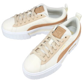 プーマ PUMA スニーカー メイズ PRM ウィメンズ Mayze PRM Wns マシュマロ/グラノーラ 389858 02【GHOI】