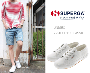 4������I�ő�S�z�|�C���g�Ҍ����v�G���g���[ ��� SUPERGA �X�y���K �X�j�[�J�[ 2750 COTU CLASSIC �z���C�g S000010-901