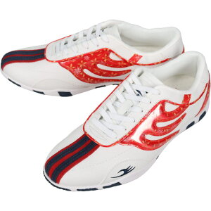 �h���S���x�A�[�h DRAGON BEARD �X�j�[�J�[ DB850SY �z���C�g/���b�h WHT/RED�yGJON�z