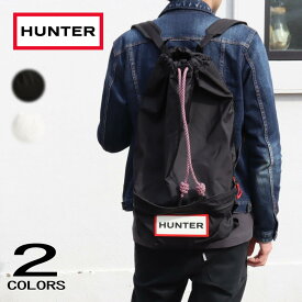 ハンター HUNTER バッグ トラベル リップストップ バックパック TRAVEL RIPSTOP BACKPACK UBP1519NRS RBO(ブラック/レッド/ボックスロゴ) WRB(ホワイト/レッド/ボックスロゴ)［BG］【GHOH】