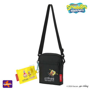 �}���n�b�^���|�[�e�[�W Manhattan Portage �V�e�B���C�c (SM) W/PL VER 2 BP �R�[�f���� ���b�v�X�g�b�v �|���G�X�e�� �X�|���W�{�u �u���b�N 1403-PL2-BP-CD-RSP-SB BLK�mBG�n�yGKOM�z