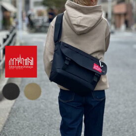 マンハッタンポーテージ Manhattan Portage ナイロン メッセンジャー バッグ JR (MD) ウェビング キー 2022 1606-JR-WB-KEY-22 BLK(ブラック) KHK(カーキ) カラビナ・キーリング付き ［BG］【GGFO】