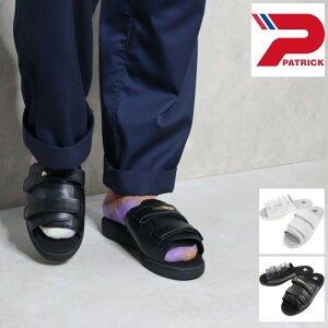 yԕizpgbN PATRICK T_ I[V XCh OCEAN-SLIDE zCg WH(503360) ubN BK(503361)yGFOMz