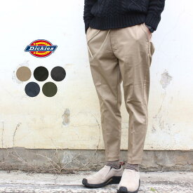 定番 ディッキーズ Dickies ウェア ストレッチ イージー テーパード クロップド パンツ 181M40WD16 アーミーチノ ブラック ヘザーグレー ダークネイビー ハンターグリーン［WA］