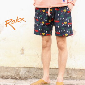 ロックス ROKX ピーナッツ クライミング ショーツ PEANUTS CLIMBING SHORT RXMS213023 ネイビー［WA］【GFOH】