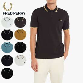 定番 フレッドペリー FRED PERRY ティップライン ポロシャツ M3600 200 297 350 N59 P29 P32 P34 P62 P65