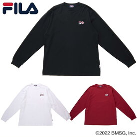 フィラ FILA x BE:FIRST ロンT ホワイト(01) ブラック（08）レッド（11）FB0777 ［WA］【GGON】