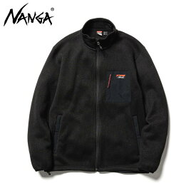 ナンガ NANGA メンズ ウェア ポーラテック フリース ジップ ブルゾン POLARTEC FLEECE ZIP BLOUSON ブラック NW2241-1D509 BLK ［WA］【GGFO】