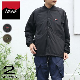 ナンガ NANGA リブカラーコーチジャケット RIB COLLAR COACH JACKET ブラック カーキ NW2331-1E510［WA］【GHON】