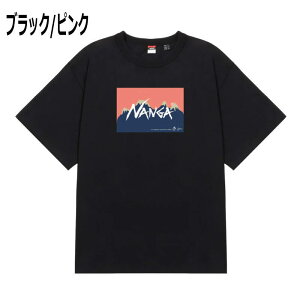 �i���K NANGA �i���K×�W�F���[�E�J�C �G�R�n�C�u���b�h �i���K���S�e�B�[ NANGA×JERRY UKAI ECO HYBRID NANGA LOGO TEE NW2411-IG805 �z���C�g/�s���N �z���C�g/�x�[�W�� �u���b�N/�s���N �u���b�N/�x�[�W���y