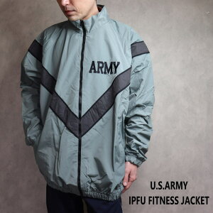 GI U.S.ARMY IPFU FITNESS JACKET �A�����J���R �t�B�b�g�l�X �W���P�b�g �O���[ UDW523�mWA�n[IMP]�yGIOH�z