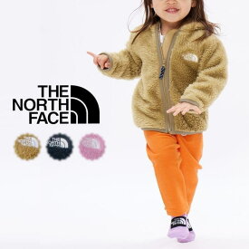 子供 ノースフェイス THE NORTH FACE ベビー シェルパ フリース フーディ B Sherpa Fleece Hoodie NAB72307 KT(ケルプタン) UN(アーバンネイビー) OP(オーキッドピンク)［WA］【GHON】