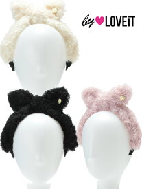 バイラビット カチューシャ ヘアバンド sale ふわふわ ボア 女の子 子供服 キッズ ジュニア by LOVEiT ピンク ホワイト ブラック セール 69%OFF SALE 7883424_ss