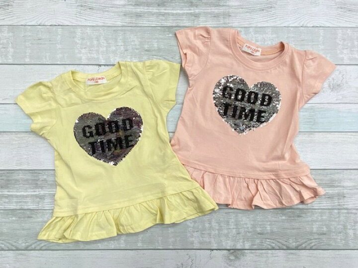 半袖Tシャツ 100cm 110cm 120cm 130cm 綿100% 変色スパンコール ドレス ユニコーン ハート アイス 斜めかけポシェット風 キラキラ 子供服 女の子 夏 日本橋キッズ・バード 恐竜 半袖Tシャツ 100cm 110cm 120cm 130cm 綿100% 変色スパンコール ハンバーガー サメ ティラノサウルス ダイナソー キラキラ 子供服 男の子 夏