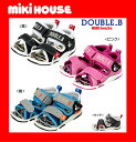 メール便不可【MIKI HOUSE★ダブルB】つま先ガード！ダブルラッセルベビーサンダル【13・13.5・14・14.5・15・15.5・16cm】 ランキングお取り寄せ