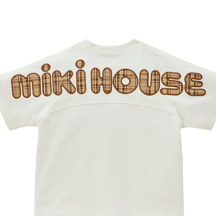 楽天市場】送料無料【MIKI HOUSE】ミキハウスチェック×バックロゴ半袖 
