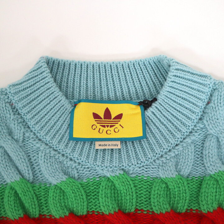 楽天市場】【GUCCI】グッチ×アディダス ニットワンピース モヘヤ  