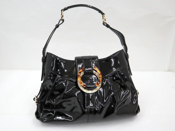 楽天市場】【BVLGARI】ブルガリ トートバッグ チャンドラ エナメル  