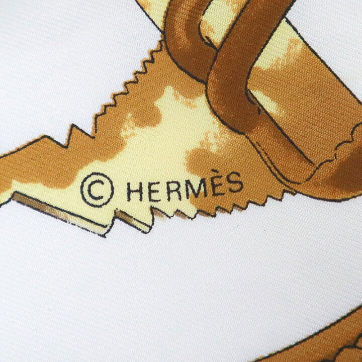 楽天市場】【HERMES】エルメス カレ90 乗馬風景 シルク ブルー【中古  