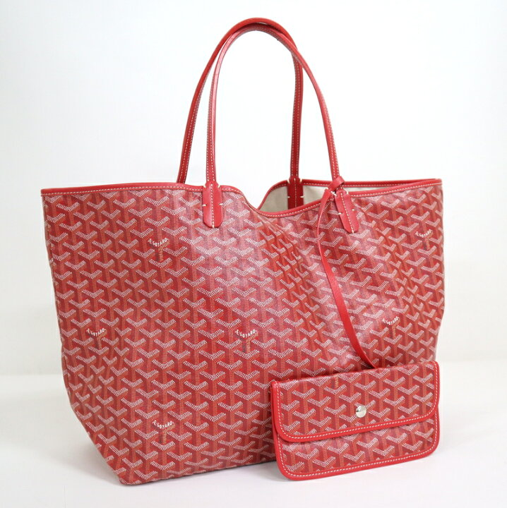 楽天市場】【GOYARD】ゴヤール サンルイGM トートバッグ レッド  